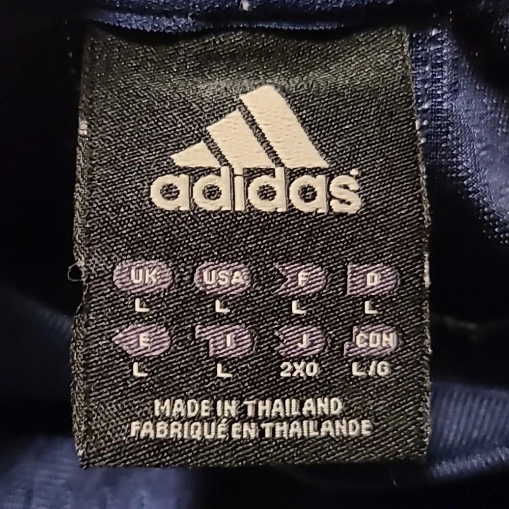 Adidas Navy Blue Sleeveless Athletic Shirt - Men's Large